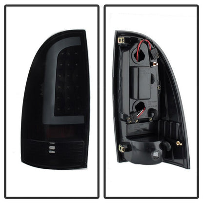 SPYDER xTune 05-15 Toyota Tacoma (Excl LED Tail Lights) LED Tail Lights - Blk Smk (ALT-ON-TT05-LBLED-BSM) 9038556