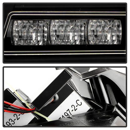 SPYDER 09-13 Audi A3 Full LED Tail Lights - Black (ALT-YD-AA309-LED-BK) 5089069