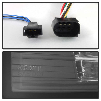 Spyder Audi A4 4Dr 06-08 LED Tail Lights Black ALT-YD-AA406-G2-LED-BK 5029287