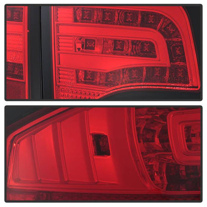 Spyder Audi A4 4Dr 06-08 LED Tail Lights Red Clear ALT-YD-AA406-G2-LED-RC 5029294