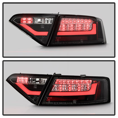 Spyder Audi A5 08-12 LED Tail Lights Black ALT-YD-AA508-LED-BK 5082275