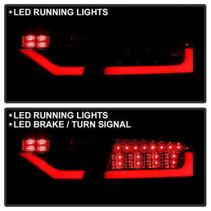 Spyder Audi A5 08-12 LED Tail Lights Black ALT-YD-AA508-LED-BK 5082275
