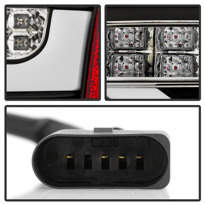 Spyder Audi A5 08-12 LED Tail Lights Black ALT-YD-AA508-LED-BK 5082275
