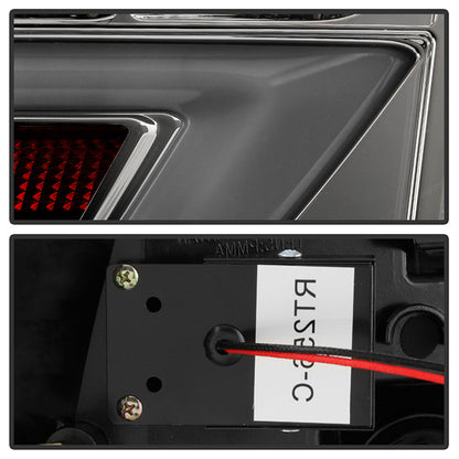 Spyder Audi A6 05-08 4Dr Sedan Only Light Bar LED Tail Lights Smke ALT-YD-AA605V2-LBLED-SM 5080776