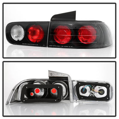 Spyder Acura Integra 94-01 4Dr Euro Style Tail Lights Black ALT-YD-AI94-4D-BK 5000200