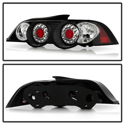 Spyder Acura RSX 02-04 LED Tail Lights Black ALT-YD-ARSX02-LED-BK 5000361