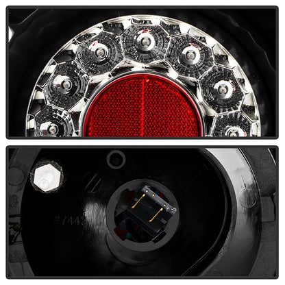Spyder Acura RSX 02-04 LED Tail Lights Black ALT-YD-ARSX02-LED-BK 5000361
