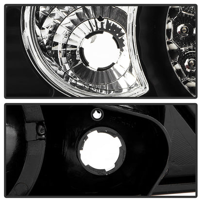 Spyder Acura RSX 02-04 LED Tail Lights Black ALT-YD-ARSX02-LED-BK 5000361