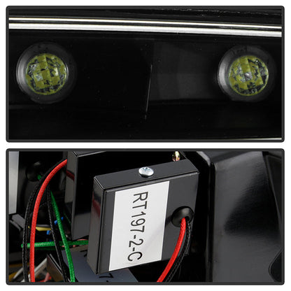 Spyder Audi TT 07-12 LED Tail Lights Black ALT-YD-ATT07-LED-BK 5081674