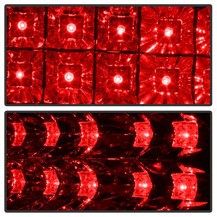 Spyder BMW E39 5-Series 97-00 LED Tail Lights Red Clear ALT-YD-BE3997-LED-RC 5000675