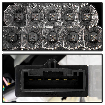 Spyder BMW E46 3-Series 99-01 4Dr LED Tail Lights Black ALT-YD-BE4699-4D-LED-BK 5000736