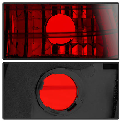 Spyder BMW E53 X5 00-06 4PCS Euro Style Tail Lights- Red Smoke ALT-YD-BE5300-RS 5000842