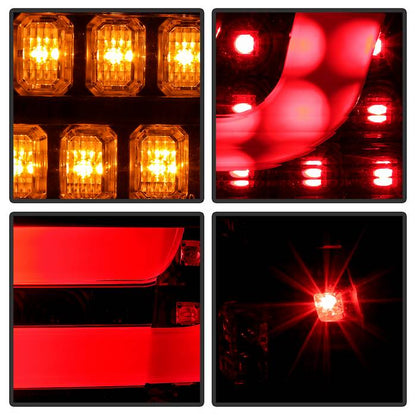 Spyder BMW E90 3-Series 06-08 4Dr LED Indicator LED Tail Lights Blk ALT-YD-BE9006-LBLED-G2-BK 5071958