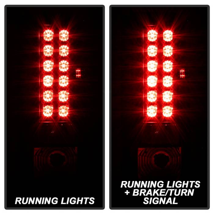 Spyder Chevy Astro/Safari 85-05 LED Tail Lights Black ALT-YD-CAS85-LED-BK 5001023