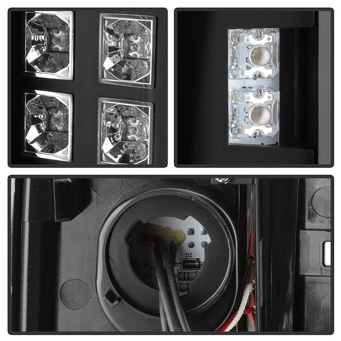 Spyder Chevy Astro/Safari 85-05 LED Tail Lights Black ALT-YD-CAS85-LED-BK 5001023