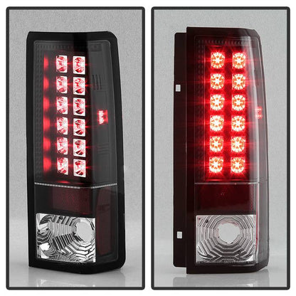 Spyder Chevy Astro/Safari 85-05 LED Tail Lights Black ALT-YD-CAS85-LED-BK 5001023