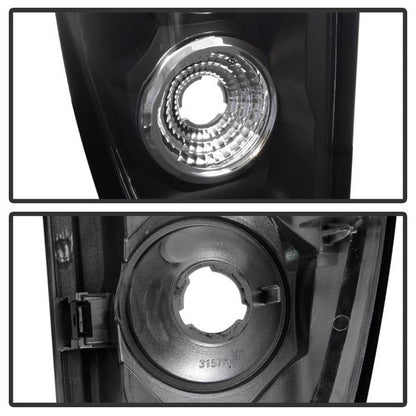 Spyder Chevy Avalanche 02-06 Euro Style Tail Lights Black ALT-YD-CAV04-BK 5001108