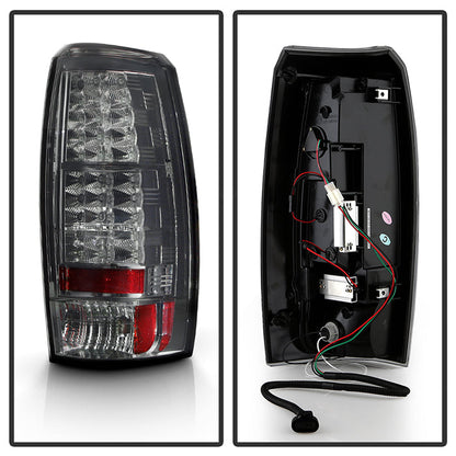 Spyder Chevy Avalanche 07-13 LED Tail Lights Smoke ALT-YD-CAV07-LED-SM 5032485