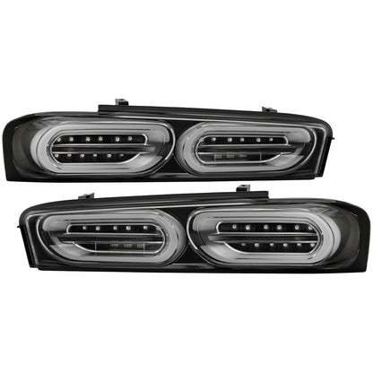 Spyder Chevy Camaro 16-18 Halogen LED Tail Lights Black ALT-YD-CCAM16HAL-SEQ-BK 5087218