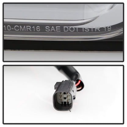 Spyder Chevy Camaro 16-18 (Do Not Fit Halogen Model) LED Tail Lights Black ALT-YD-CCAM16LED-SEQ-BK 5087232