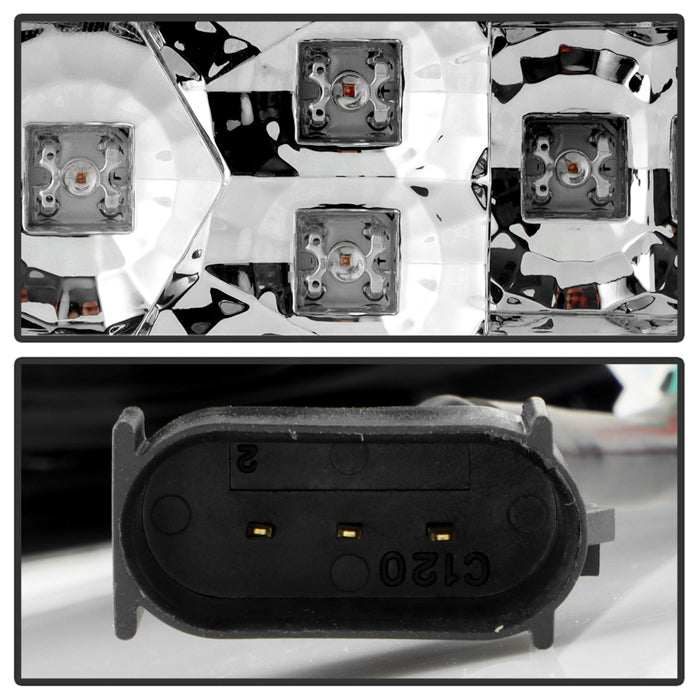 Spyder Chevy Camaro 10-13 LED Tail Lights Black ALT-YD-CCAM2010-LED-BK 5032188