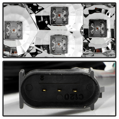 Spyder Chevy Camaro 10-13 LED Tail Lights Black ALT-YD-CCAM2010-LED-BK 5032188