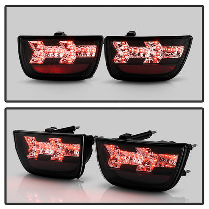 Spyder Chevy Camaro 10-13 LED Tail Lights Black ALT-YD-CCAM2010-LED-BK 5032188