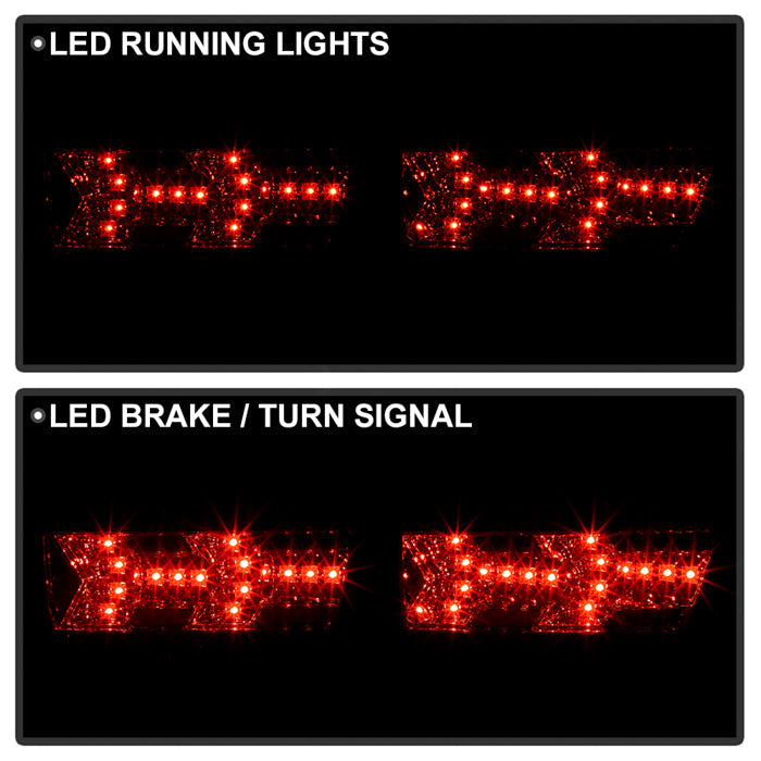 Spyder Chevy Camaro 10-13 LED Tail Lights Smoke ALT-YD-CCAM2010-LED-SM 5032201