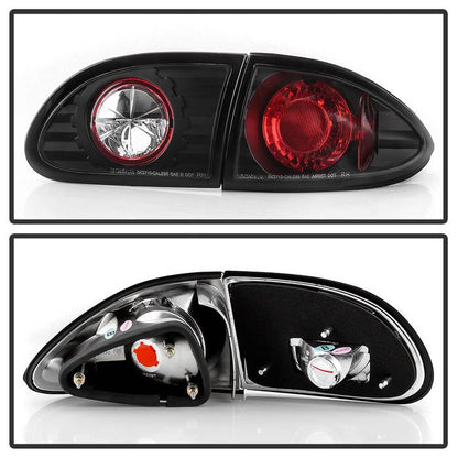 Spyder Chevy Cavalier 95-02 Euro Style Tail Lights Black ALT-YD-CCAV95-BK 5001245
