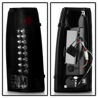 Spyder Chevy C/K Series 1500 88-98/GMC Sierra 88-98 LED Tail Lights Blk Smke ALT-YD-CCK88-LED-BSM 5077981
