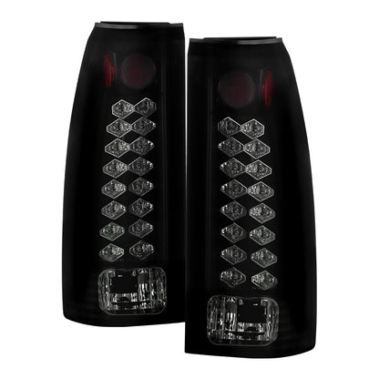 Spyder Chevy C/K Series 1500 88-98/GMC Sierra 88-98 LED Tail Lights Blk Smke ALT-YD-CCK88-LED-BSM 5077981