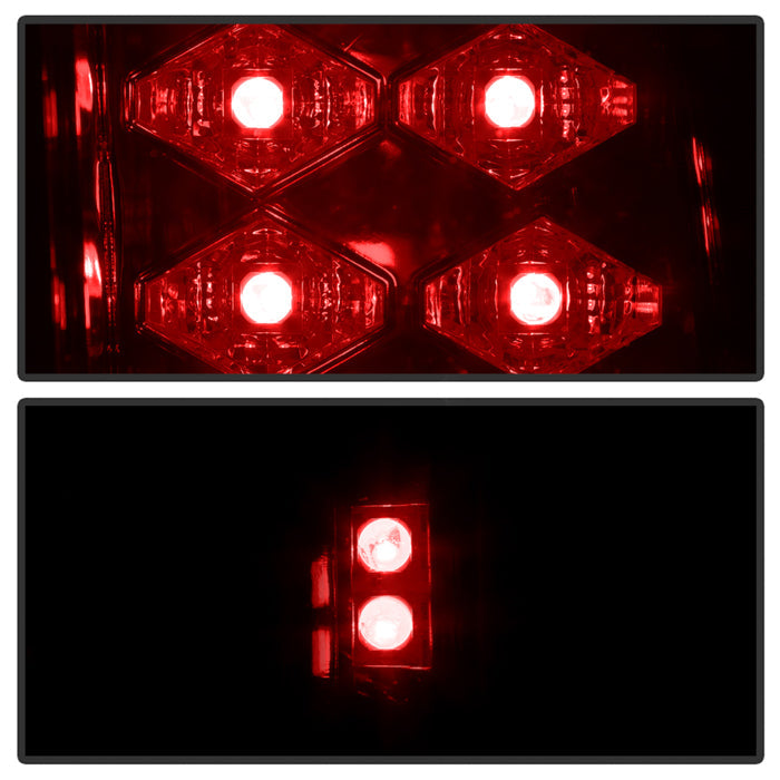 Spyder Chevy C/K Series 1500 88-98/Blazer 92-94 LED Tail Lights Red Smke ALT-YD-CCK88-LED-RS 5001382
