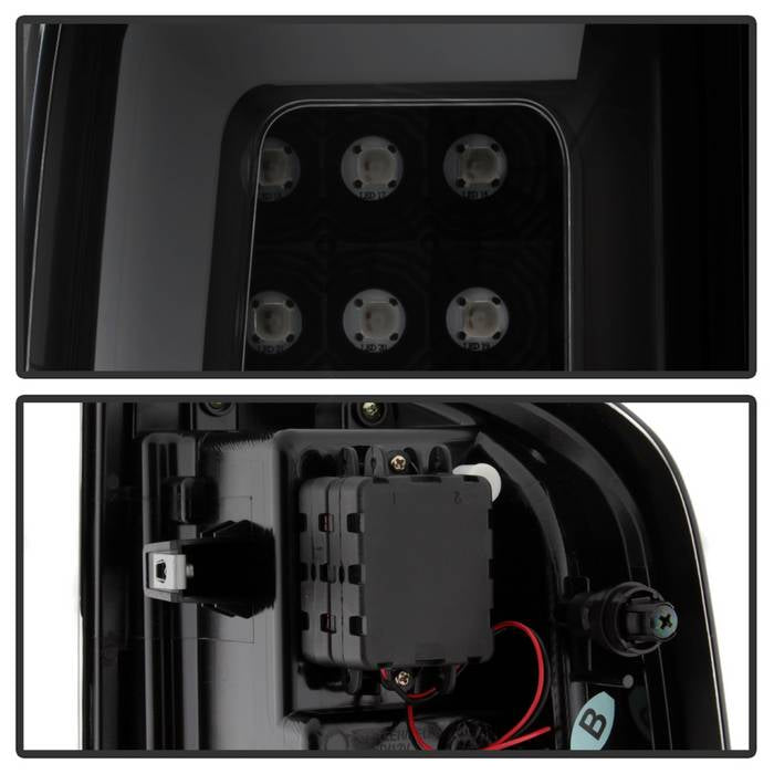 Spyder Chevy Colorado 2015-2017 Light Bar LED Tail Lights - Black Smoke ALT-YD-CCO15-LED-BSM 5085252