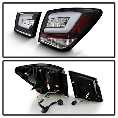 Spyder Chevy Cruze 2011-2014 Light Bar LED Tail Lights Black ALT-YD-CCRZ11-LBLED-BK 5076595