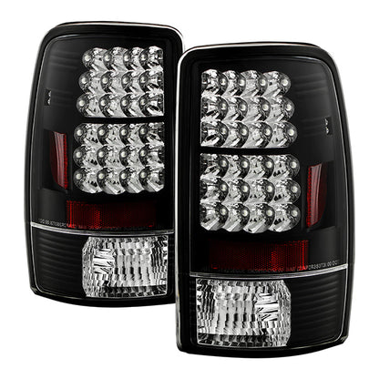 Spyder Chevy Suburban/Tahoe 1500/2500 00-06/GMC Yukon LED Tail Lights Black ALT-YD-CD00-LED-BK 5001528