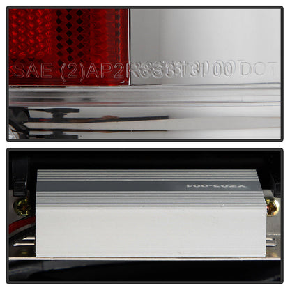 Spyder Chevy Suburban/Tahoe 1500/2500 00-06/GMC Yukon LED Tail Lights Chrome ALT-YD-CD00-LED-C 5001535