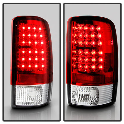 Spyder Chevy Suburban/Tahoe 1500/2500 00-06 LED Tail Lights Red Clear ALT-YD-CD00-LED-RC 5001542
