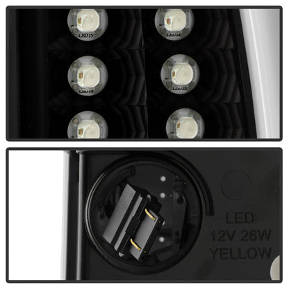 Spyder 00-06 GMC Yukon/Yukon XL V2 Light Bar LED Tail Lights - Black (ALT-YD-CD00V2-LBLED-BK) 5084149