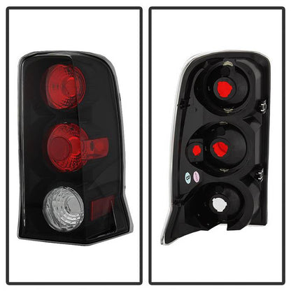 Spyder Cadillac Escalade SUV (Not EXT)02-06 Euro Style Tail Lights Black ALT-YD-CE02-BK 5001597