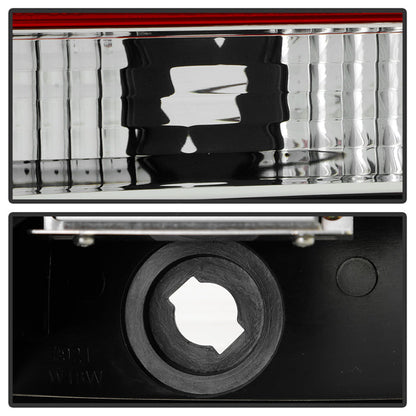 Spyder Chevy Impala 2006-2013 LED Tail Lights Red Clear ALT-YD-CHIP06-LED-RC 5076403