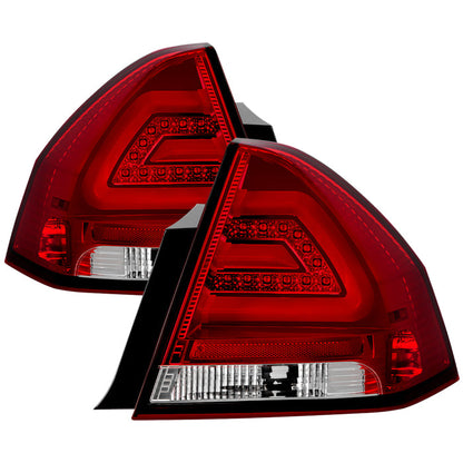 Spyder Chevy Impala 2006-2013 LED Tail Lights Red Clear ALT-YD-CHIP06-LED-RC 5076403