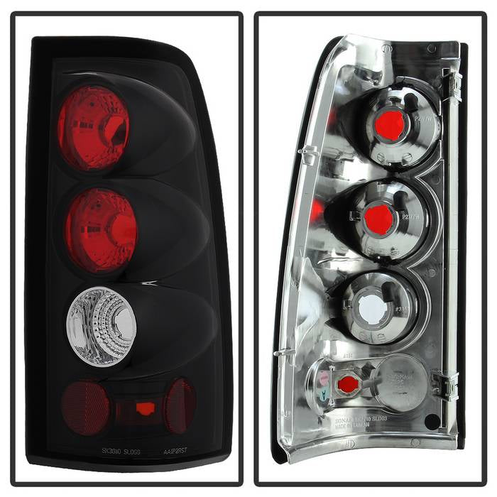 Spyder Chevy Silverado 1500 03-06 (Does Not Fit Stepside)Euro Style Tail Lights Blk ALT-YD-CS03-BK 5001696