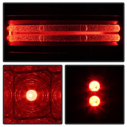 Spyder Chevy Silverado 1500 03-06 (Not Fit Stepside)LED Tail Lights Blk Smke ALT-YD-CS03-LED-BSM 5078025