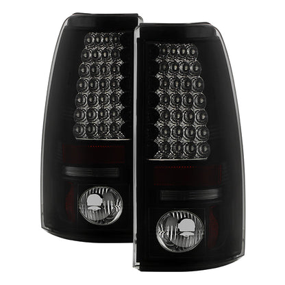 Spyder Chevy Silverado 1500 03-06 (Not Fit Stepside)LED Tail Lights Blk Smke ALT-YD-CS03-LED-BSM 5078025