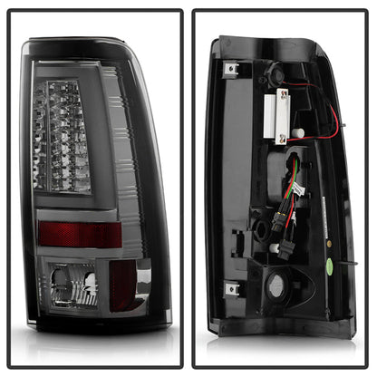 Spyder Chevy Silverado 1500/2500 03-06 Version 2 LED Tail Lights - Smoke ALT-YD-CS03V2-LED-SM 5081940