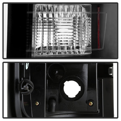 Spyder Chevy Silverado 07-13 LED Tail Lights Blk ALT-YD-CS07-LED-BK 5001771