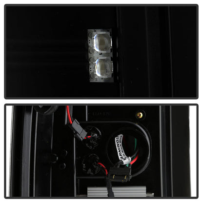Spyder Chevy Silverado 07-13 LED Tail Lights Blk Smke ALT-YD-CS07-LED-BSM 5078032