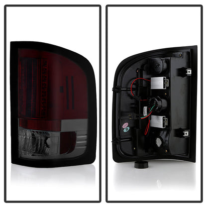 Spyder Chevy Silverado 07-13 LED Tail Lights Red Smoke ALT-YD-CS07-LED-RS 5001801