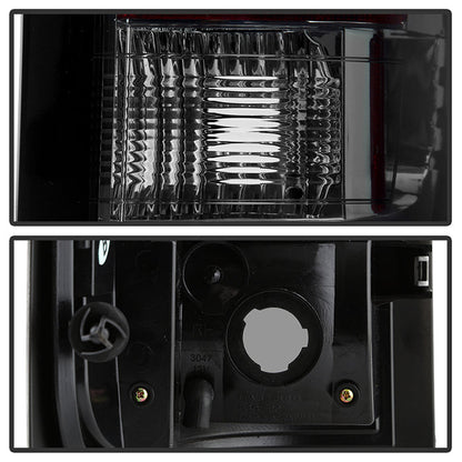 Spyder Chevy Silverado 07-13 LED Tail Lights Red Smoke ALT-YD-CS07-LED-RS 5001801