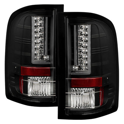 Spyder Chevy Silverado 07-13 Version 2 LED Tail Lights - Black ALT-YD-CS07V2-LED-BK 5081766